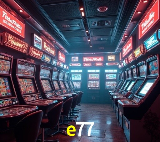 Jogos de Mesa Premium e77 - Blackjack, Roleta, Baccarat